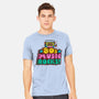 80s Music Rocks-Mens-Heavyweight-Tee-kg07