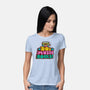 80s Music Rocks-Womens-Basic-Tee-kg07