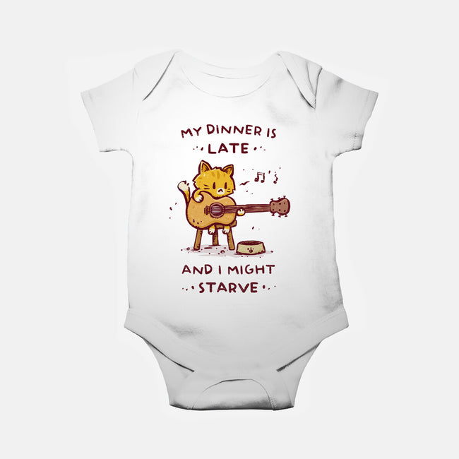 I Might Starve-Baby-Basic-Onesie-kg07