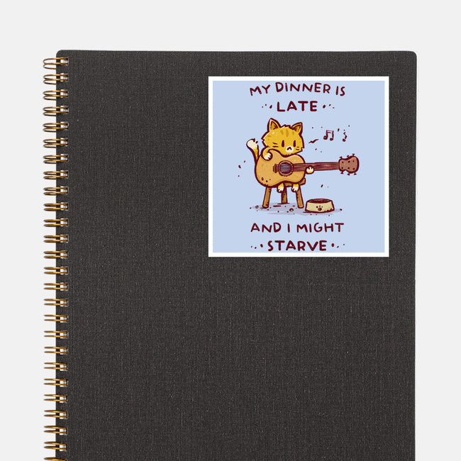 I Might Starve-None-Glossy-Sticker-kg07
