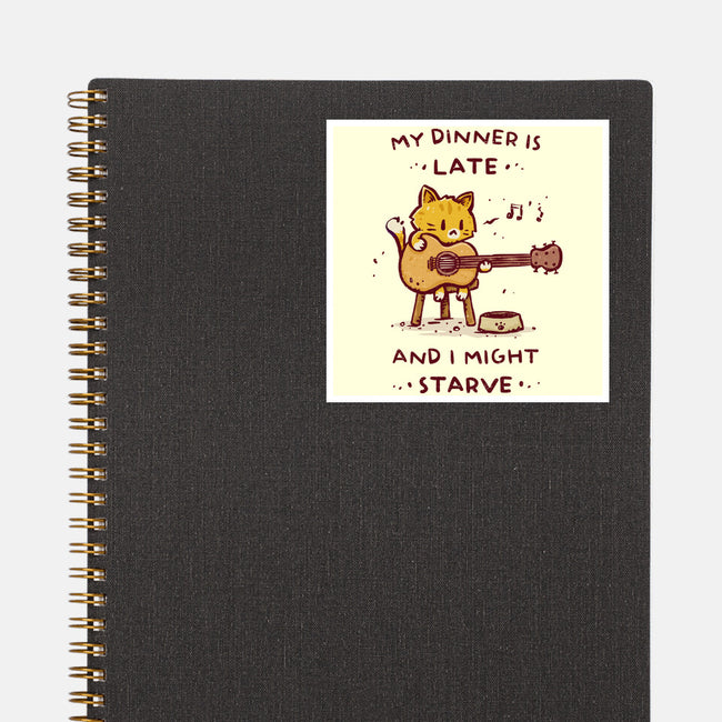 I Might Starve-None-Glossy-Sticker-kg07