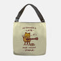 I Might Starve-None-Adjustable Tote-Bag-kg07