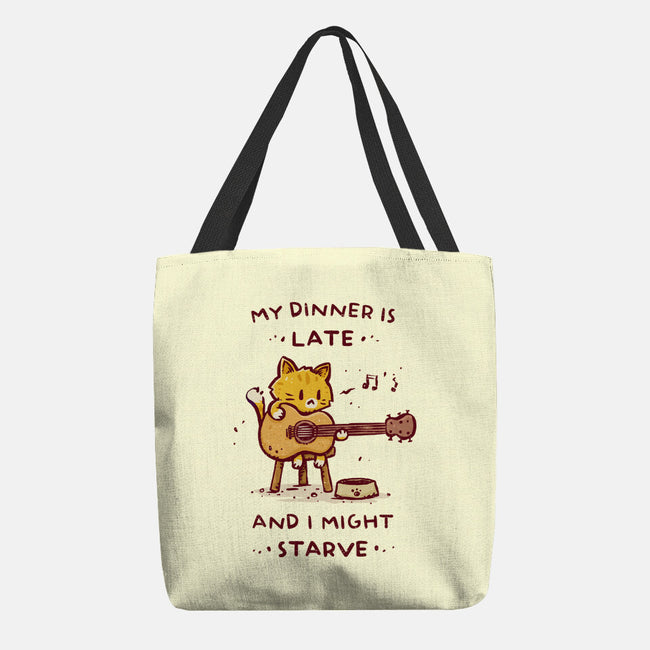 I Might Starve-None-Basic Tote-Bag-kg07