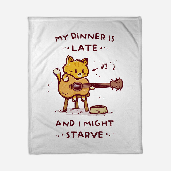 I Might Starve-None-Fleece-Blanket-kg07