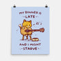 I Might Starve-None-Matte-Poster-kg07