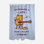 I Might Starve-None-Polyester-Shower Curtain-kg07