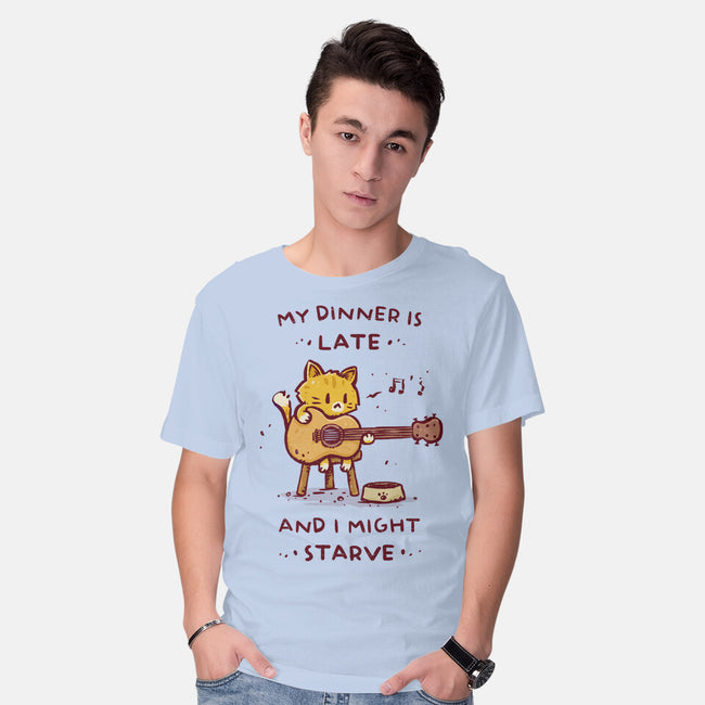 I Might Starve-Mens-Basic-Tee-kg07