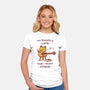 I Might Starve-Womens-Fitted-Tee-kg07