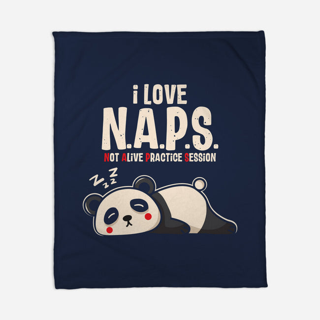 I Love Naps-None-Fleece-Blanket-turborat14