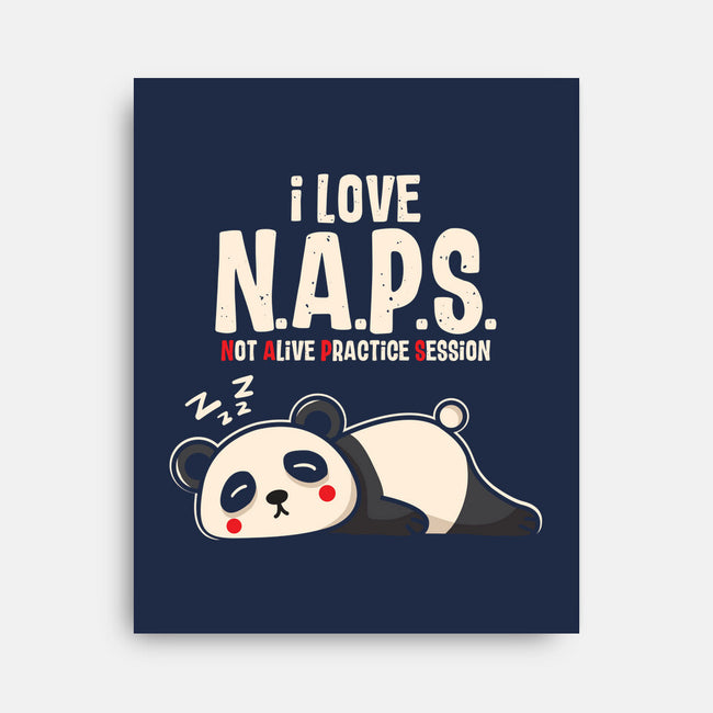 I Love Naps-None-Stretched-Canvas-turborat14