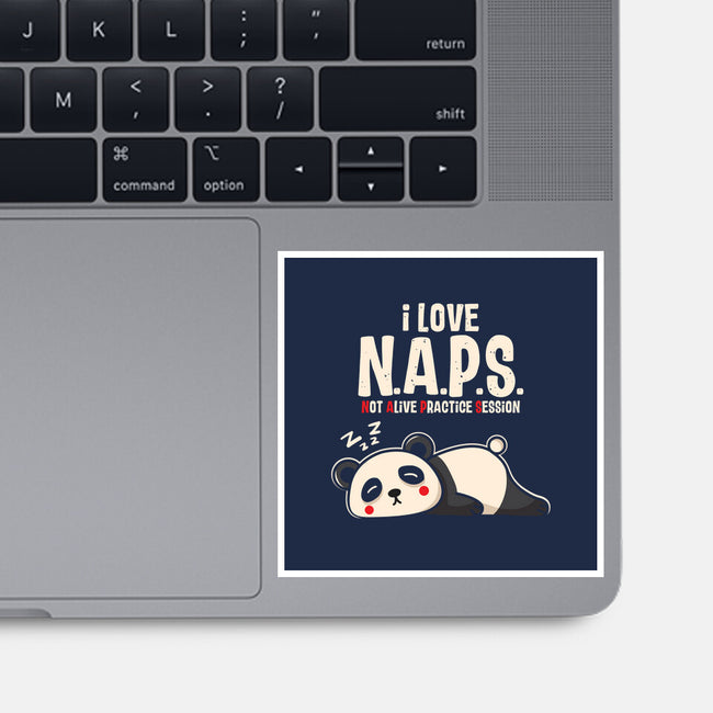 I Love Naps-None-Glossy-Sticker-turborat14