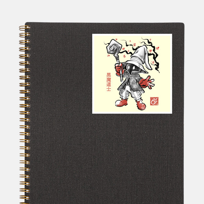 Void Caster Sumi-E-None-Glossy-Sticker-Astrobot Invention