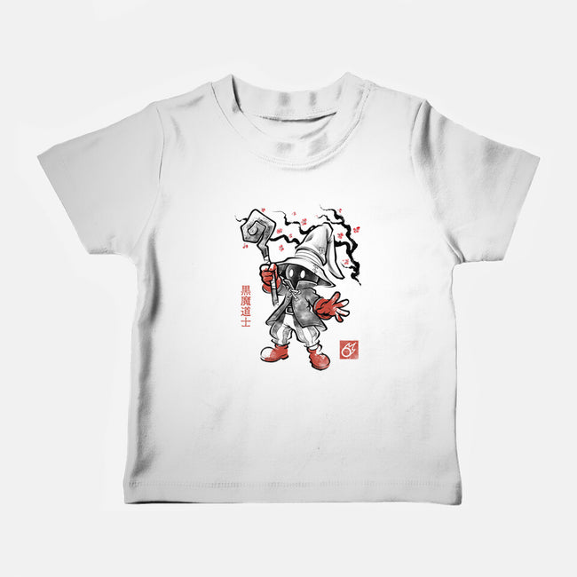 Void Caster Sumi-E-Baby-Basic-Tee-Astrobot Invention
