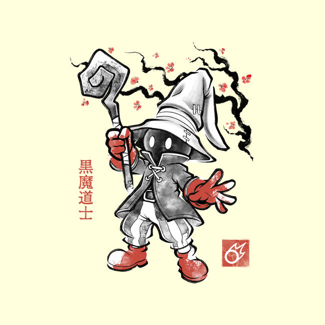 Void Caster Sumi-E-None-Drawstring-Bag-Astrobot Invention