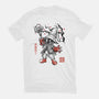 Void Caster Sumi-E-Womens-Fitted-Tee-Astrobot Invention