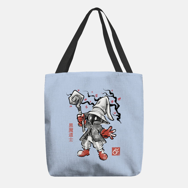 Void Caster Sumi-E-None-Basic Tote-Bag-Astrobot Invention