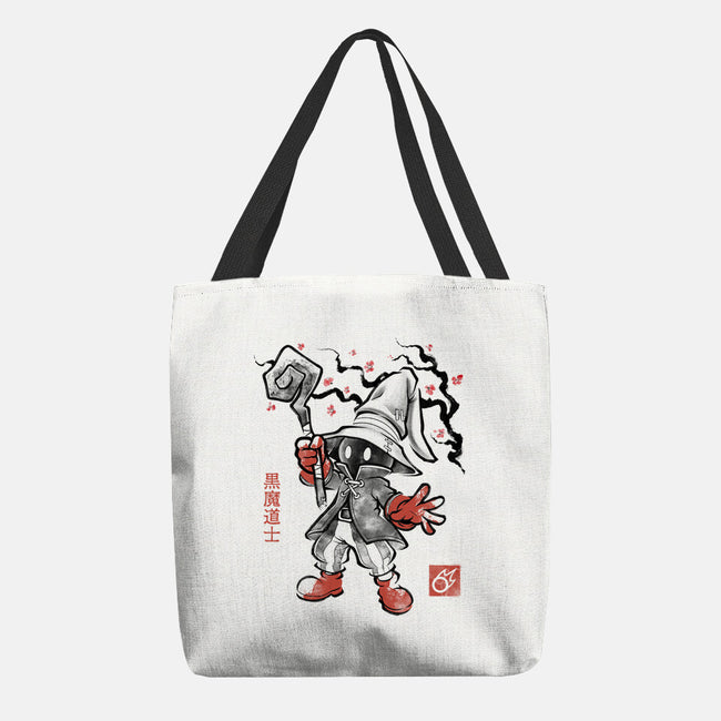 Void Caster Sumi-E-None-Basic Tote-Bag-Astrobot Invention