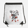 Void Caster Sumi-E-None-Drawstring-Bag-Astrobot Invention
