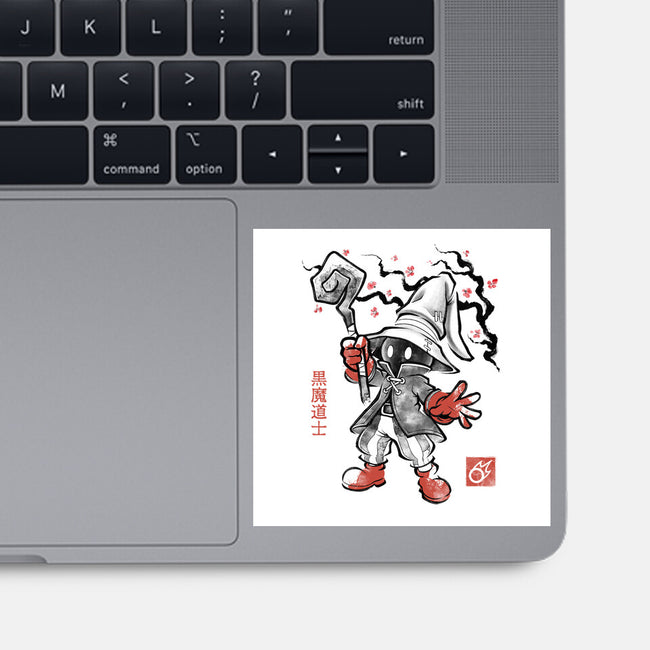 Void Caster Sumi-E-None-Glossy-Sticker-Astrobot Invention
