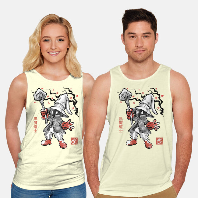 Void Caster Sumi-E-Unisex-Basic-Tank-Astrobot Invention