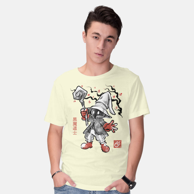 Void Caster Sumi-E-Mens-Basic-Tee-Astrobot Invention