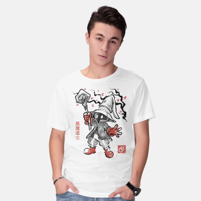 Void Caster Sumi-E-Mens-Basic-Tee-Astrobot Invention