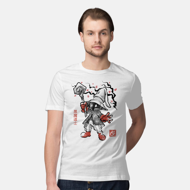 Void Caster Sumi-E-Mens-Premium-Tee-Astrobot Invention