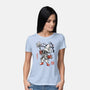 Void Caster Sumi-E-Womens-Basic-Tee-Astrobot Invention