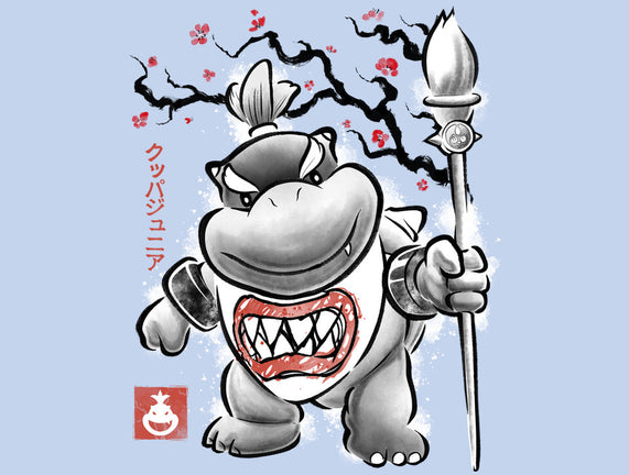 Prince Koopa Sumi-E