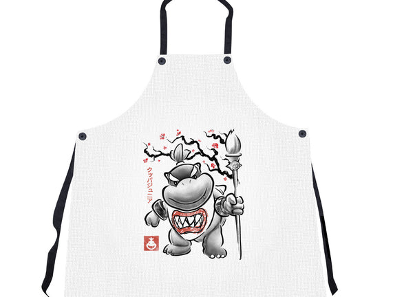 Prince Koopa Sumi-E