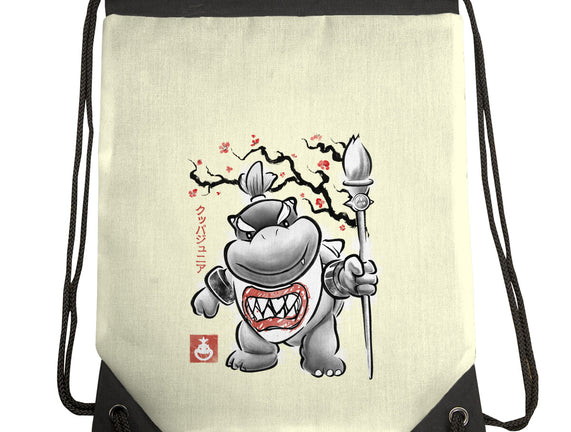 Prince Koopa Sumi-E