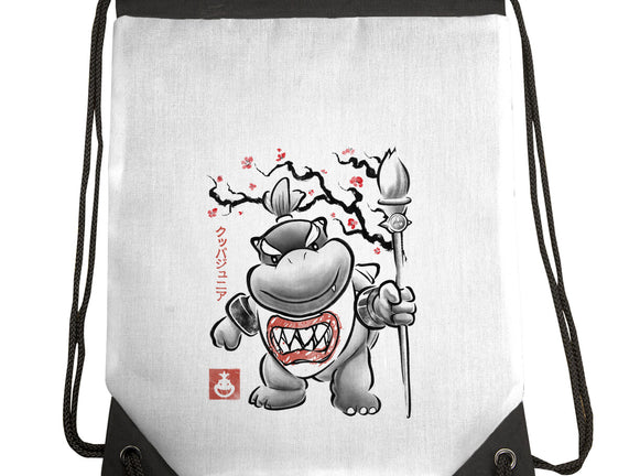 Prince Koopa Sumi-E