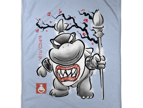 Prince Koopa Sumi-E