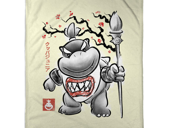 Prince Koopa Sumi-E