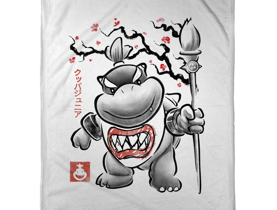 Prince Koopa Sumi-E