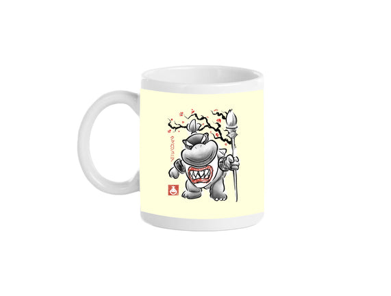 Prince Koopa Sumi-E