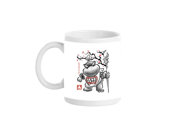 Prince Koopa Sumi-E