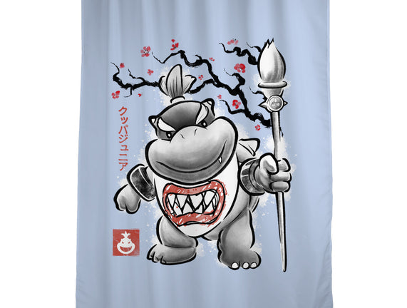 Prince Koopa Sumi-E