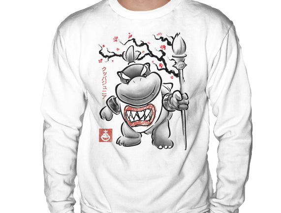 Prince Koopa Sumi-E