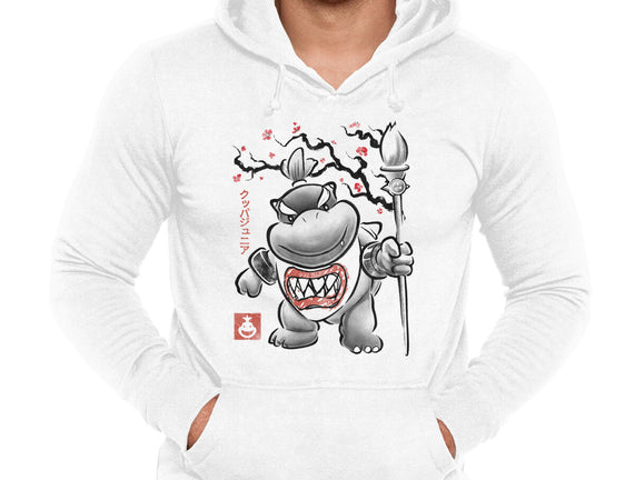 Prince Koopa Sumi-E