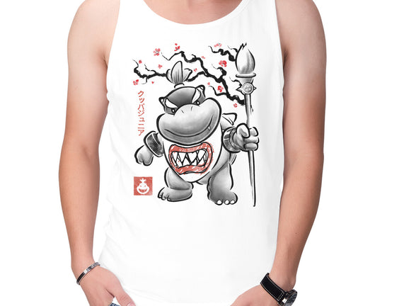Prince Koopa Sumi-E