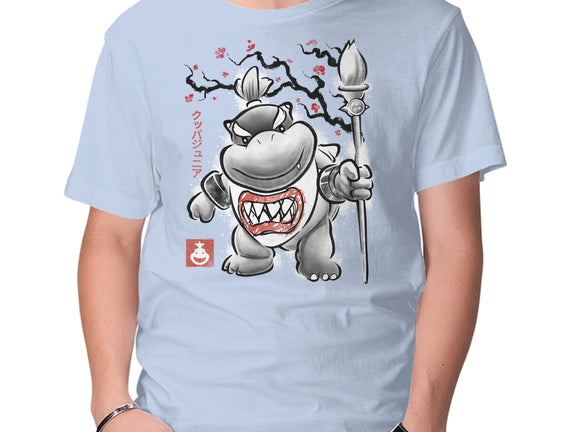 Prince Koopa Sumi-E