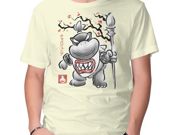 Prince Koopa Sumi-E