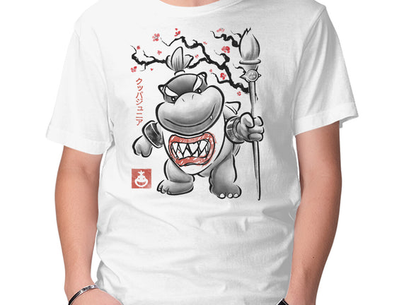 Prince Koopa Sumi-E