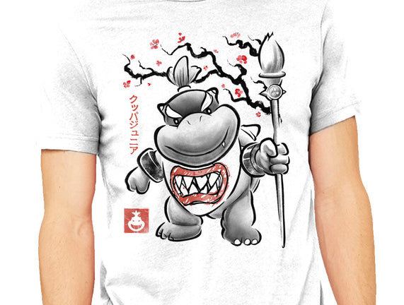 Prince Koopa Sumi-E