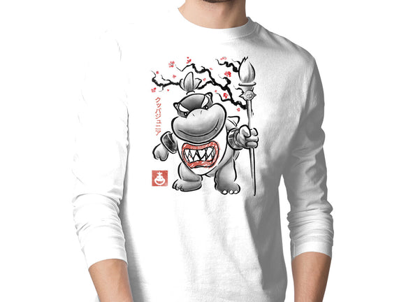 Prince Koopa Sumi-E