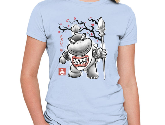 Prince Koopa Sumi-E