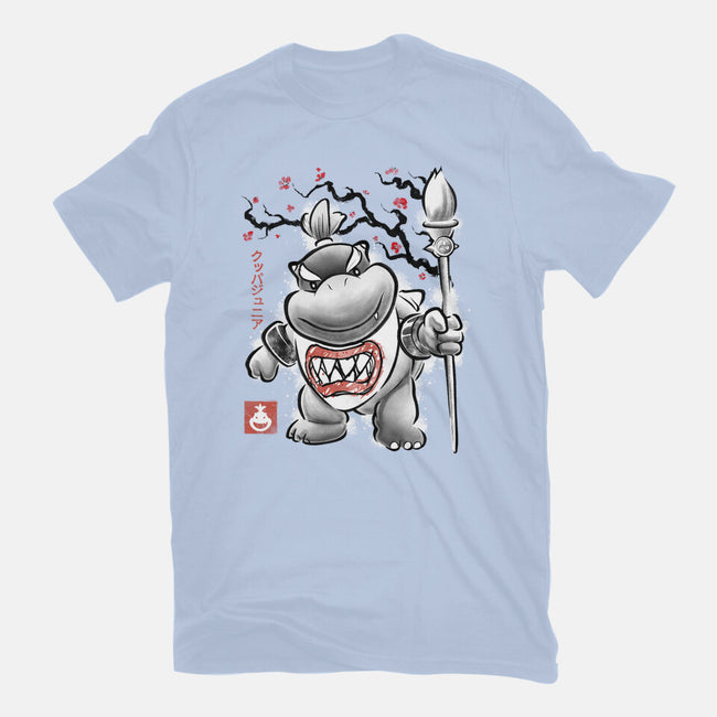 Prince Koopa Sumi-E-Mens-Basic-Tee-Astrobot Invention