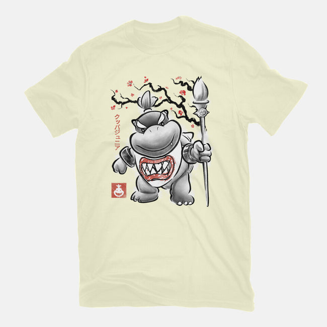 Prince Koopa Sumi-E-Mens-Basic-Tee-Astrobot Invention