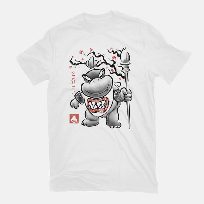 Prince Koopa Sumi-E-Mens-Basic-Tee-Astrobot Invention